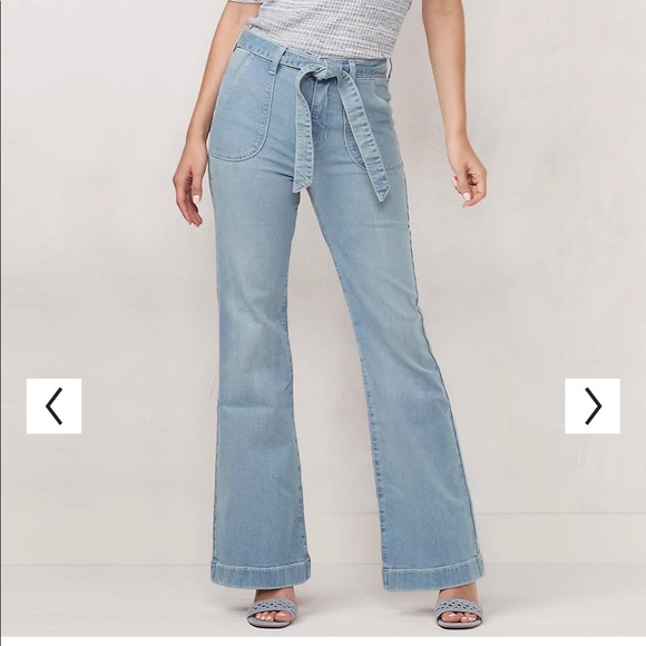 Lc Highwaisted Flare Jeans 